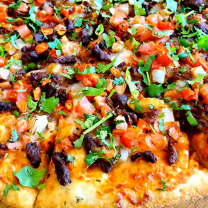 Carne Asada Pizza
